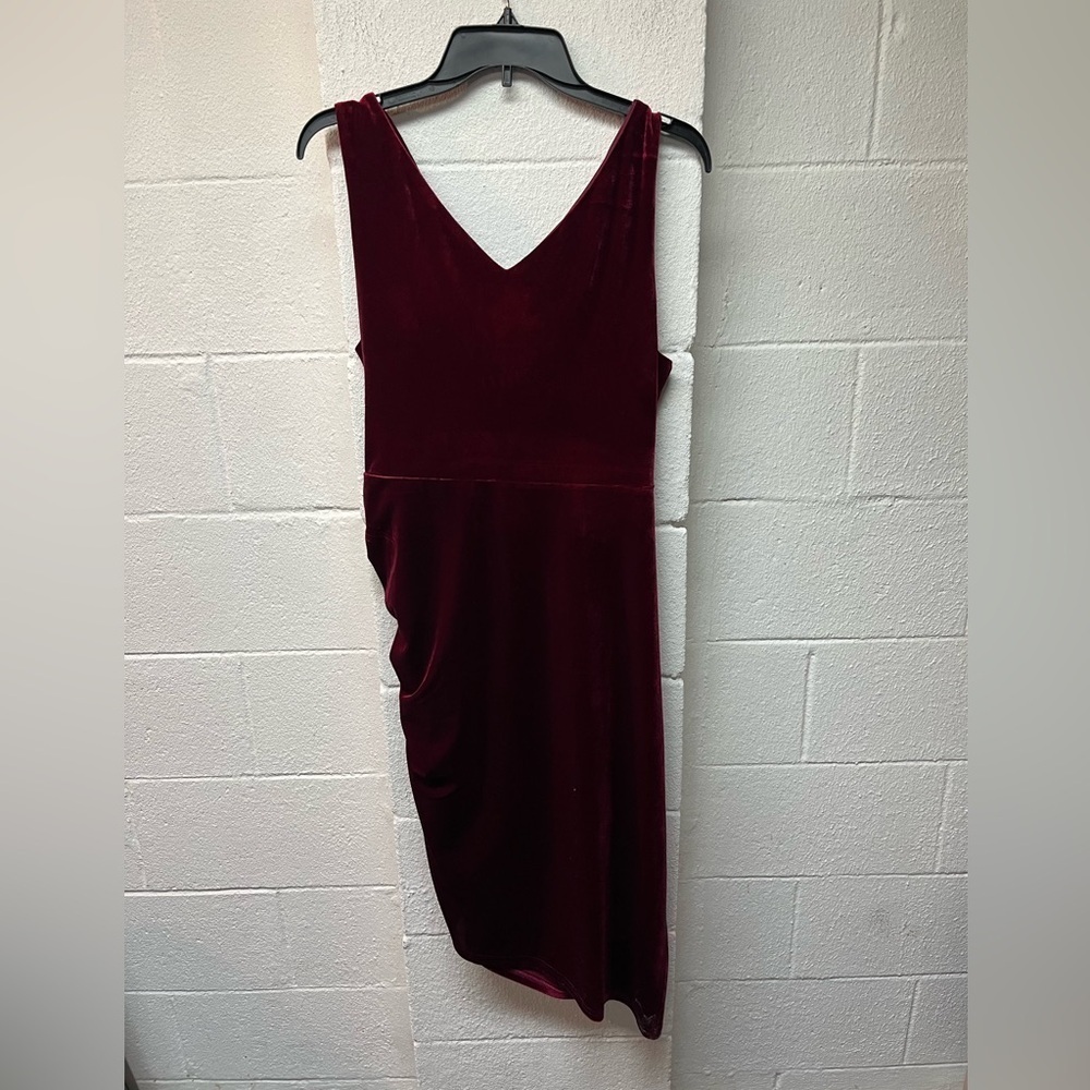 Sam Edelman Red Ruched Sheath Dress - Picture 5 of 6
